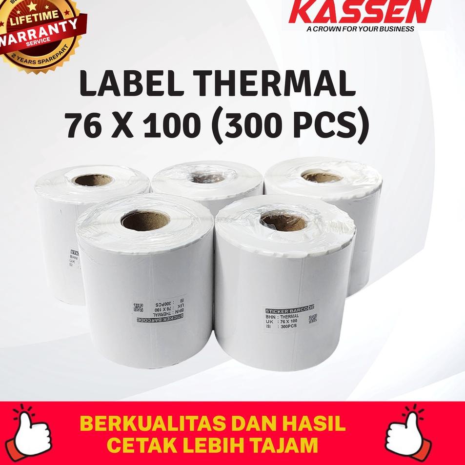 

Produk Ngetrends LABEL STIKER THERMAL 76X100 ISI 300 PCS LABEL STIKER RESI PENGIRIMAN 76X100 (300 PCS)