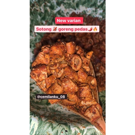 

1 KG SOTONG PEDAS seblak sotong sedappp
