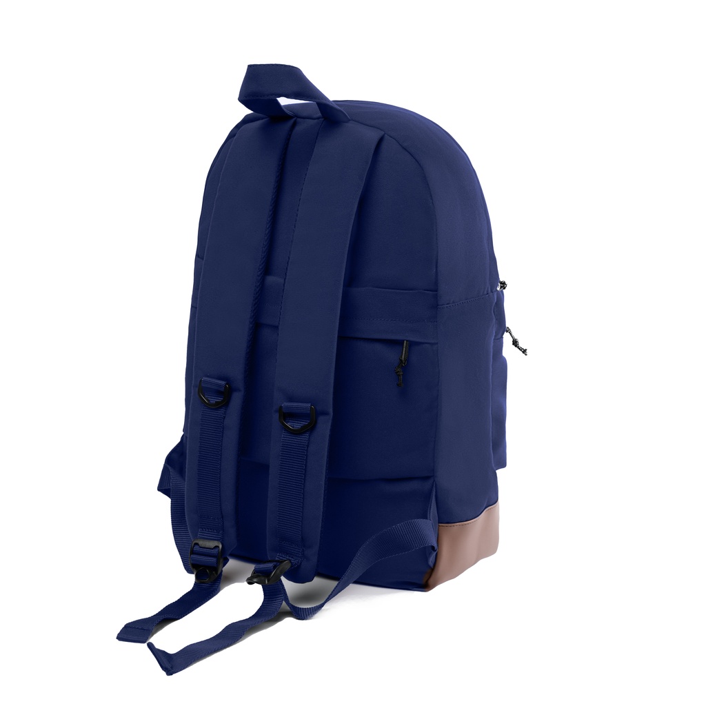 FLOCK Daily Travel Backpack -Water Resistant - Blue Navy