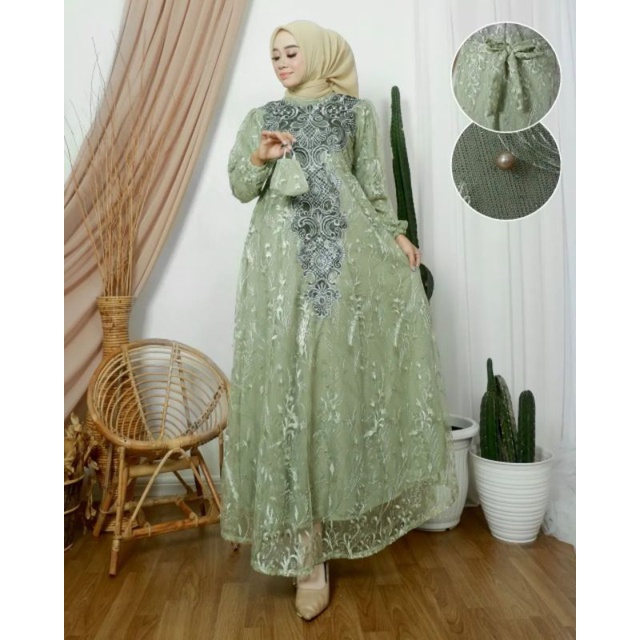 Sharma kebaya dress gamis - ootd kondangan lamaran tunangan wisuda pager ayu bridesmaid