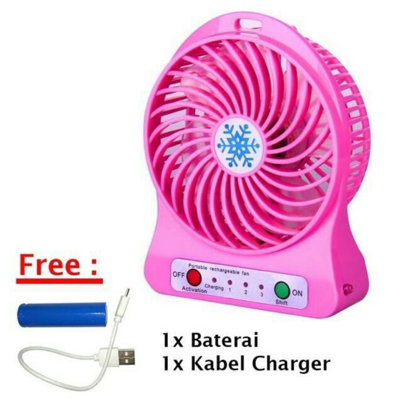 KIPAS angin Portable/ Senter /KIPAS MINI FAN USB/ KIPAS CHARGE