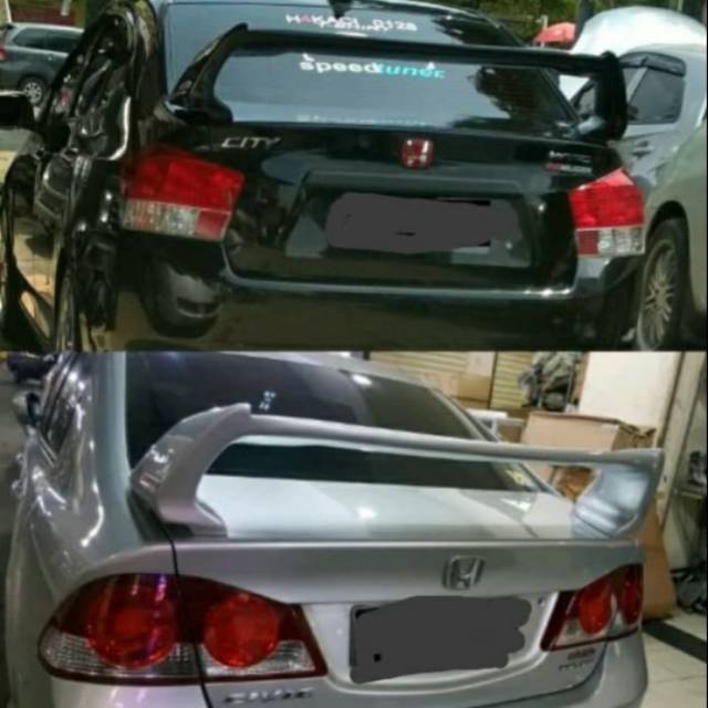 Spoiler gawang Mugen universal sedan