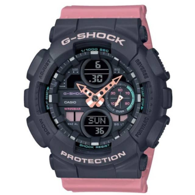 Jam Tangan Pria Casio G-Shock GMA-S140-4ADR Original-Pink