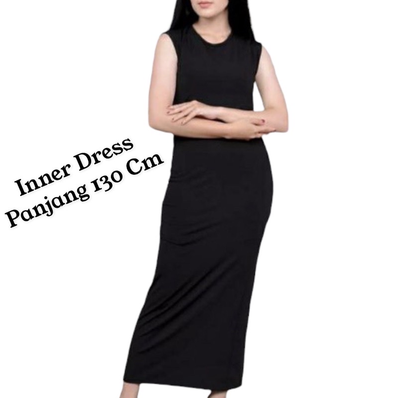 INNER DRES SPAN TANPA LENGAN