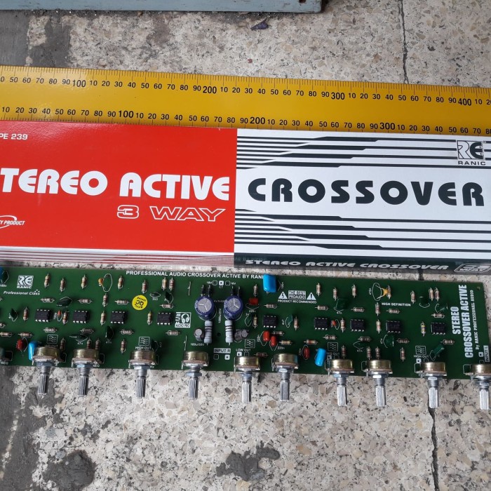 kit audio croosover 3 way ampli rakitan elektronik sound system audio