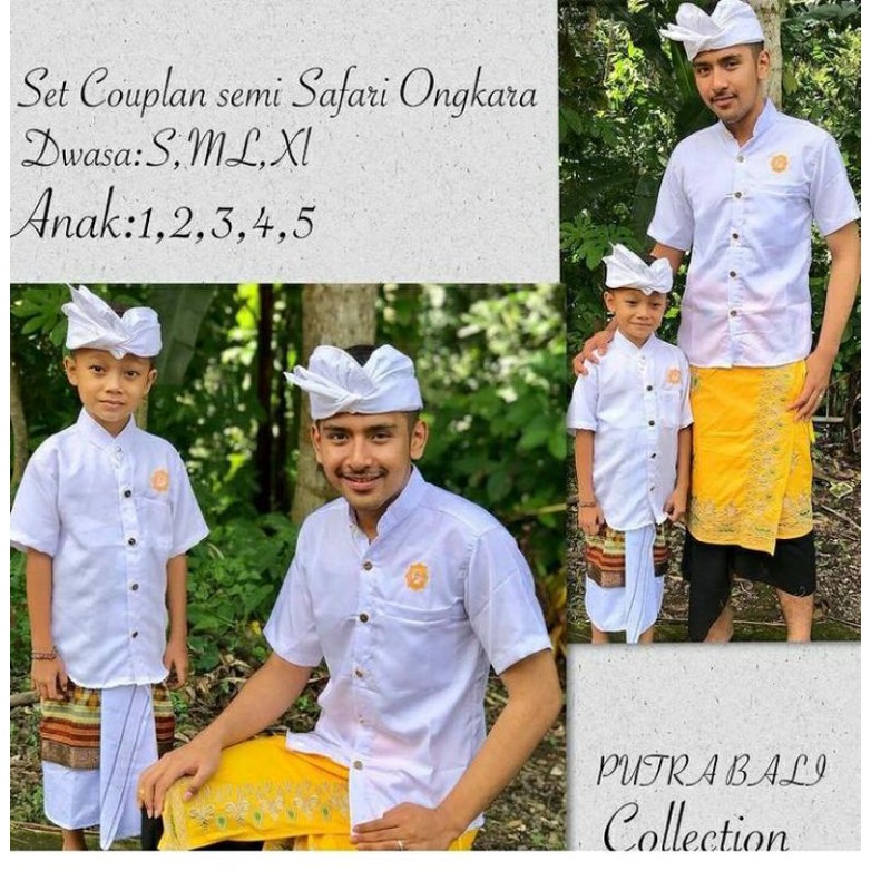 Baju Safari Bali | Baju Safari Anak | Baju Safari Dewasa