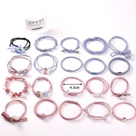 Ikat Rambut 12 in 1 Fashion Wanita / Accesories Rambut Import / Ikat Rambut Murah-2