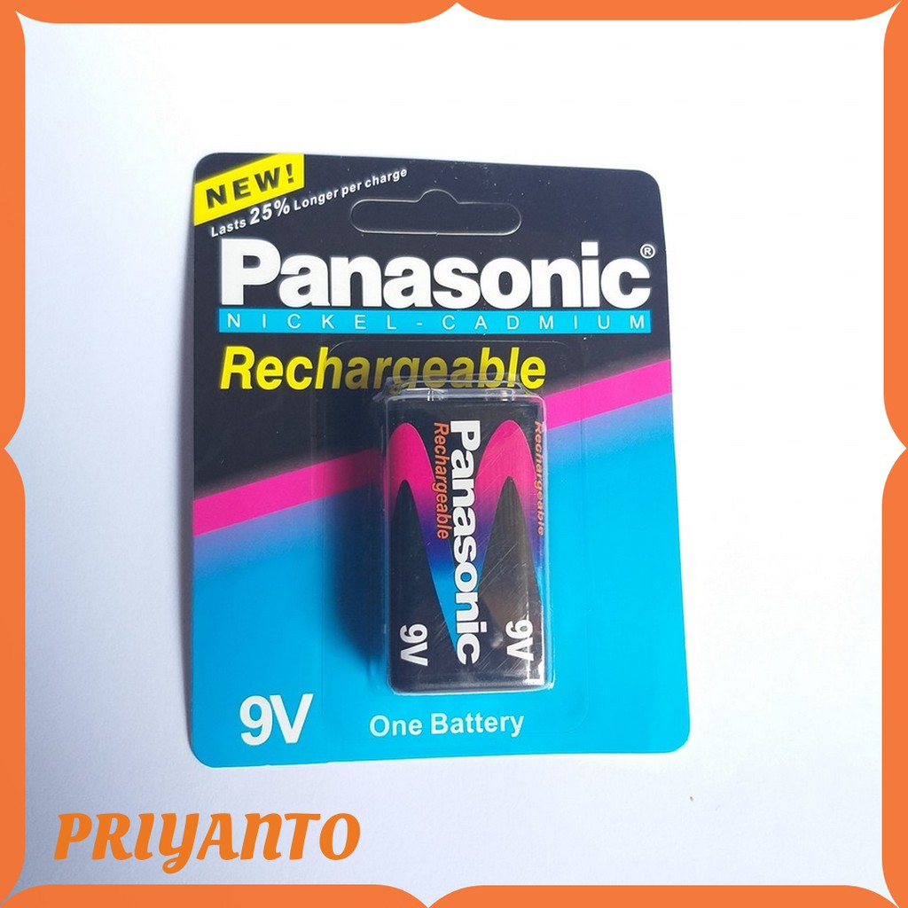 Battery Batrei Battre Panasonic 9volts Multitester 9v original