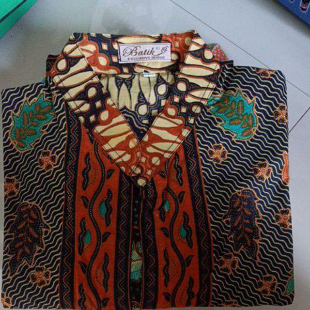 Terlaris Serut Genes Jelita Tunic Navbor Yelbor Whitbor Creambor Tunik Batik Modern Hrb030 Dolbi Dob