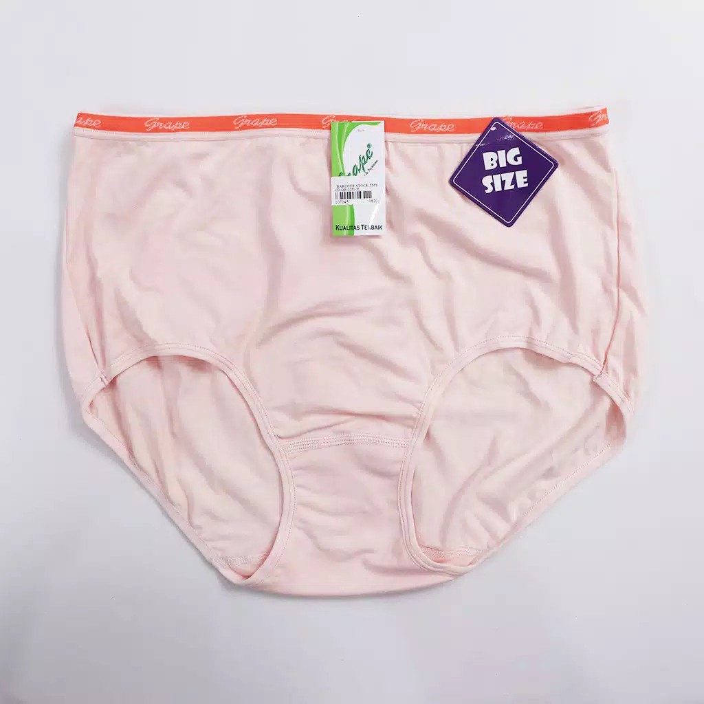 COD Cd Celana Dalam Jumbo Big Size Extra Size Grape Underwear