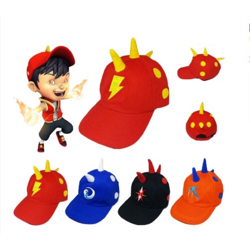 TOPI ANAK BASEBALL MODEL KARAKTER BOBOIBOY LAKI LAKI DAN PEREMPUAN USIA 3-7 TAHUN | FADHILAH SHOP BJB