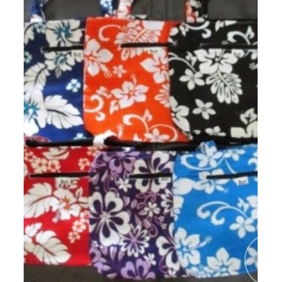 Tas selempang bali motif bunga