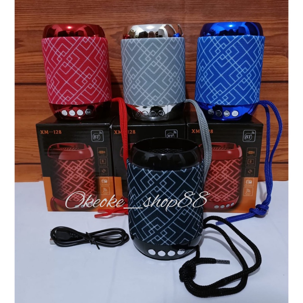 Bluetooth Speaker Plug-in Subwoofer Mini Portable XM -128