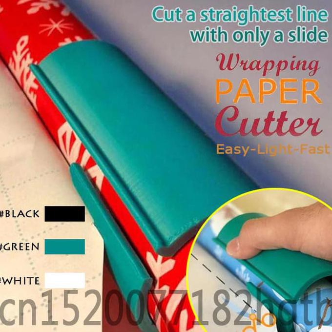 

Pisau Alat Pemotong Kertas Kado Model Geser Bahan Plastik Patio789