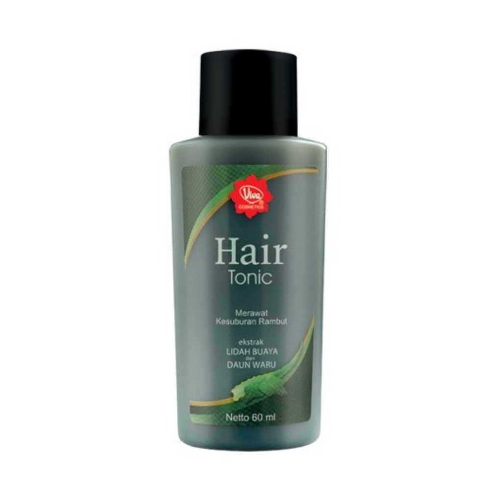 Viva Hair Tonic Extract Lidah Buaya | Anti Dandruff | Gingseng 60ml