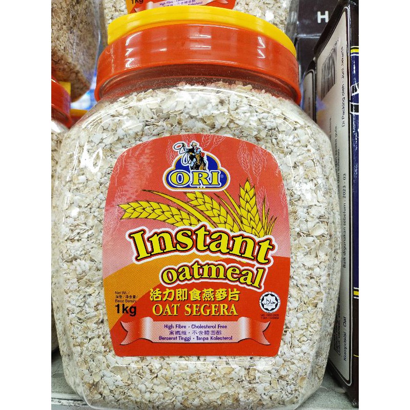 

ORI Oat Instan / Instant Oatmeal 1KG dari Malaysia