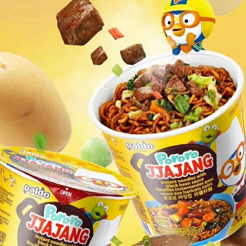 

Pororo Jjajang Cup 65 Gr Import Korea