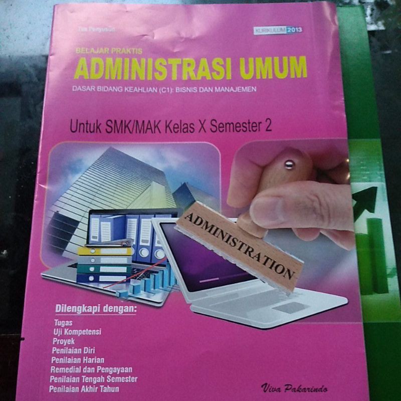 LKS SMK ADMINISTRASI UMUM KELAS 10 SEMESTER 2 Kurikulum 2013 /K13