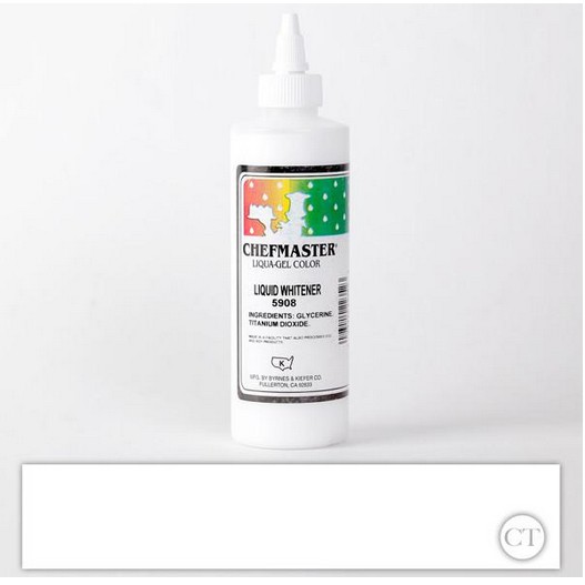 

Chefmaster Liqua Gel - Whitener - Large / Pewarna Makanan