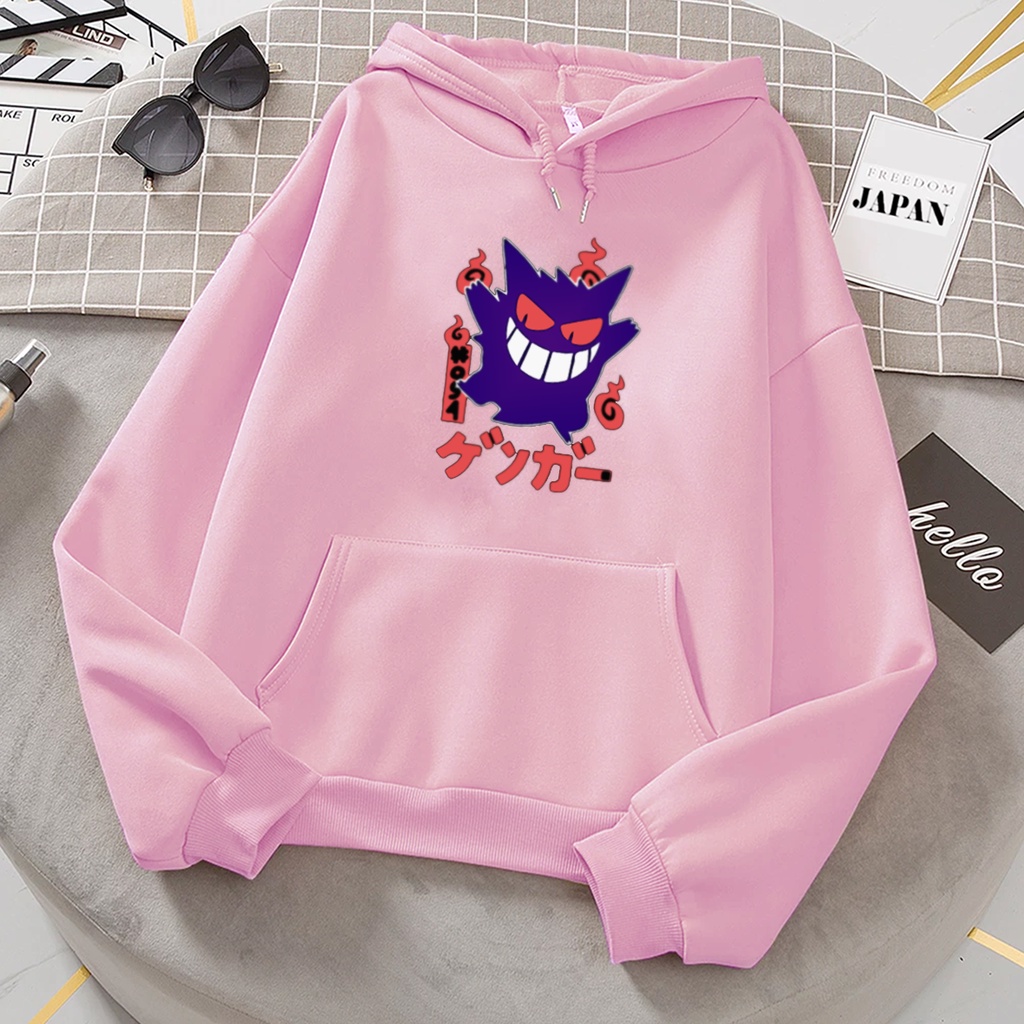 Sweater hoodie anak laki laki POKEMON GHOST baju switer anak cewek cowok murah