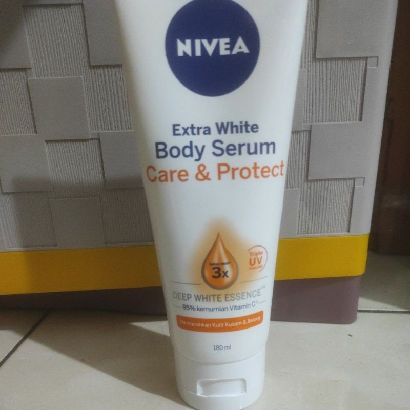 nivea body serum 180ML care &amp; protect