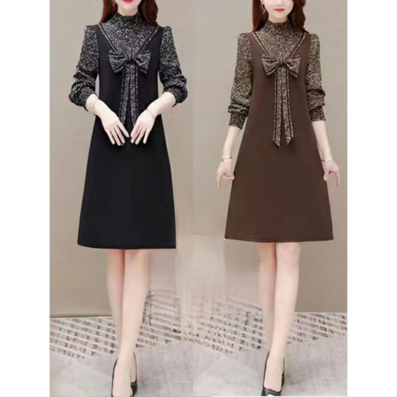 Korean Midi Dress/Tunik Korean Style Premium Import