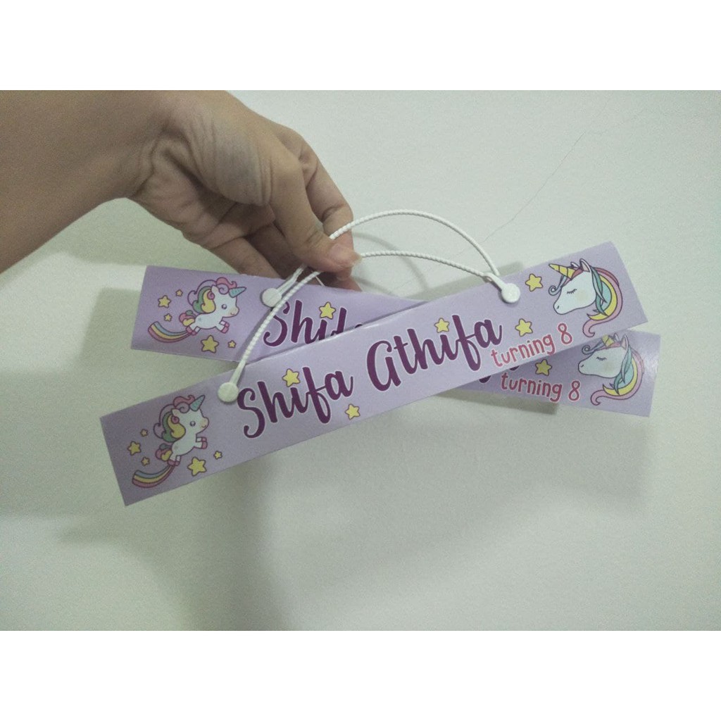 

label souvenir ulang tahun ( 40 pcs )