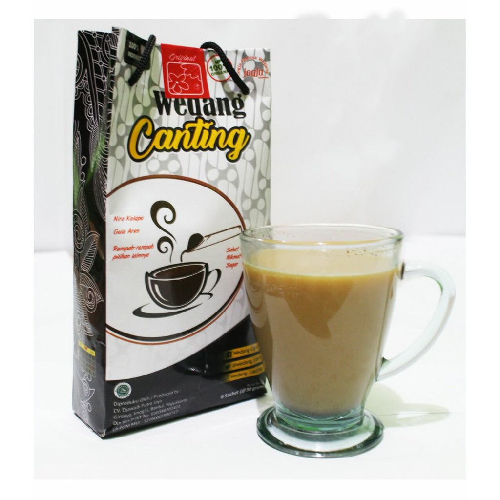 Minuman Wedang Tradisional Imogiri 3 Rasa Cokelat, original dan Jahe Super