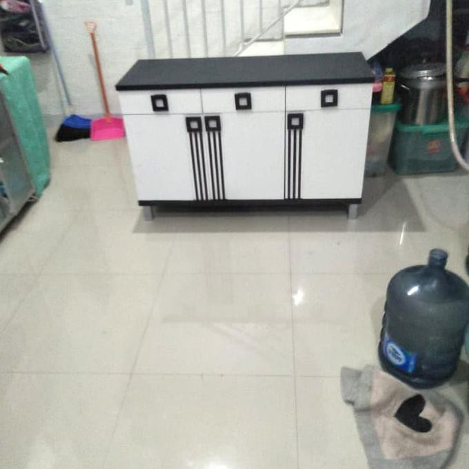 Meja Dapur Rak Dapur Laci Tempat Kompor Tanam Lakulaku76