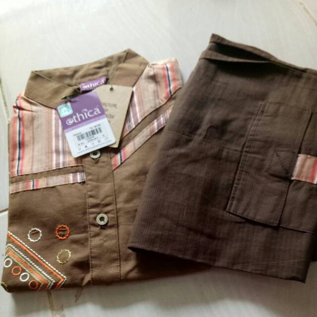 Koko Anak Ethica K 51 Coklat & Magenta