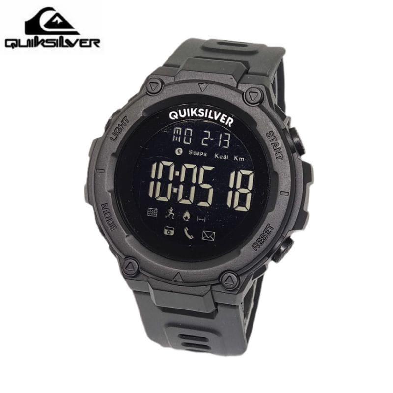 (SS) JAM TANGAN PRIA DIGITAL TAHAN AIR QUICKSILVER COWOK STRAP RUBBER QS-37