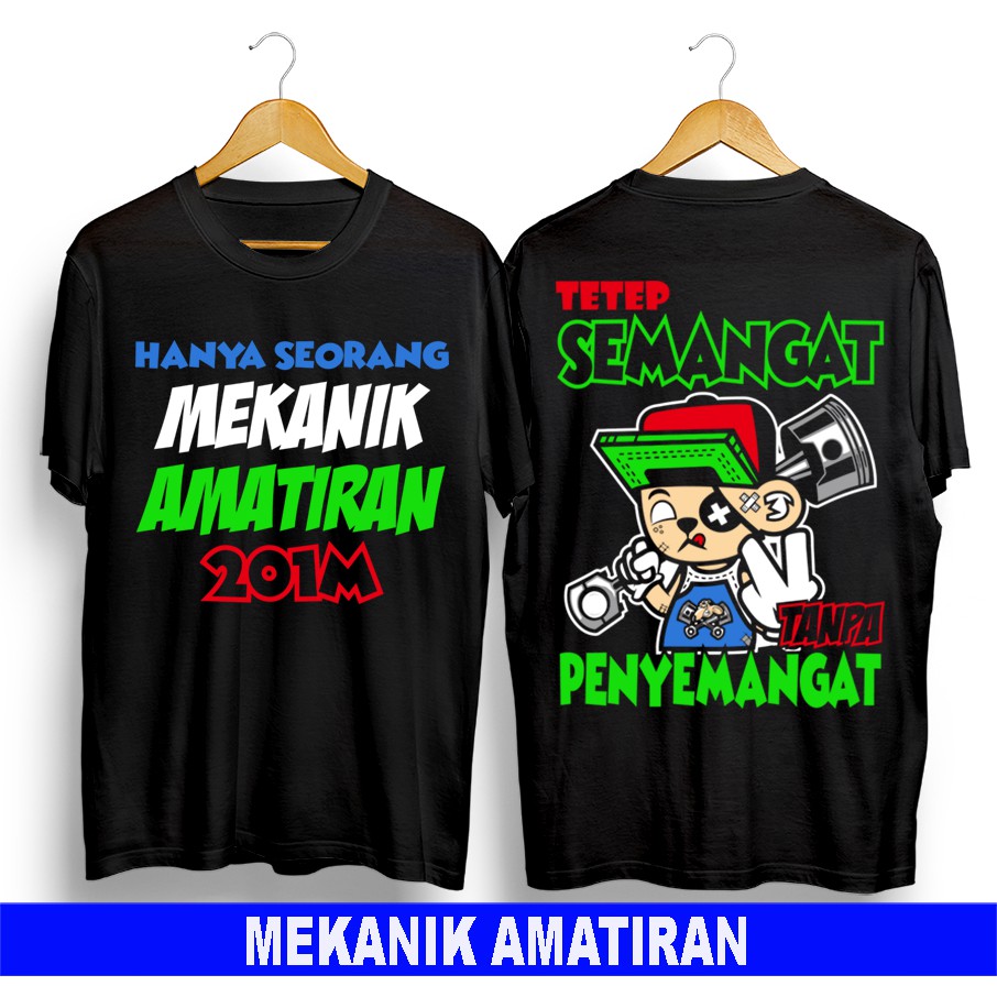 BAJU DISTRO MOTOR  MEKANIK AMATIRAN