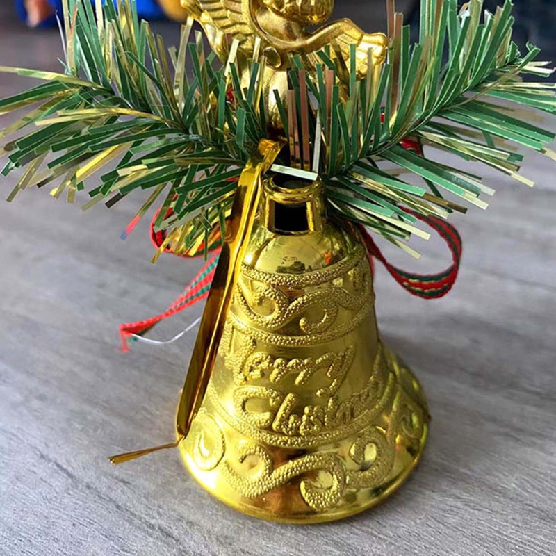 Ornamen Liontin Lonceng Gantung Untuk Dekorasi Pohon Natal