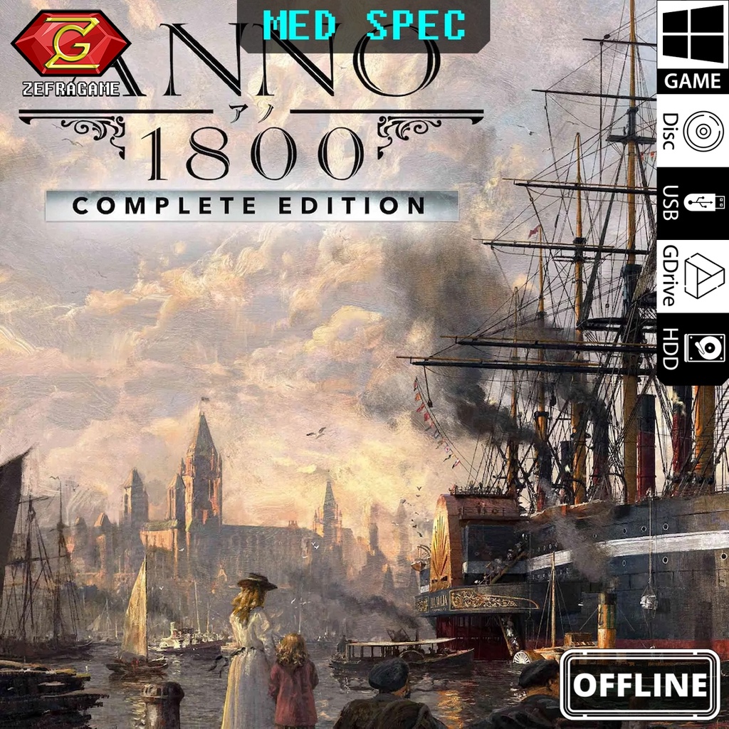 Jual ANNO 1800 Complete Edition PC Full Version Shopee Indonesia