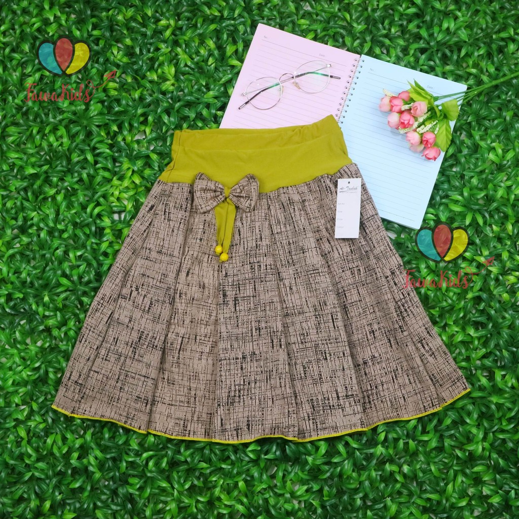 [MOTIF] Rok Pita Bianca uk 6-7 Tahun / Skirt Pendek Anak Perempuan Motif Cewek Best Quality Import