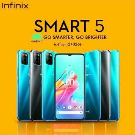 INFINIX SMART 5 - 3/64 - 2/32 - GARANSI RESMI