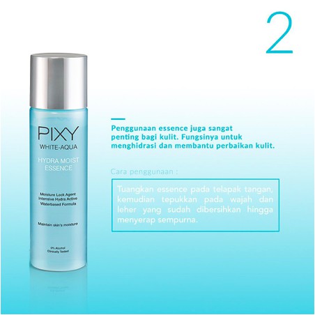 PIXY White Aqua Series | Day Cream Night Sleeping Mask Face Wash Serum Essence