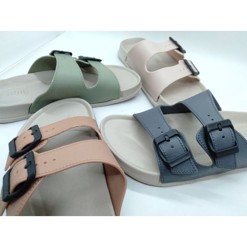 [PIKU] Sandal Slop Wanita Casual Merk Collin Sandal Slip-on