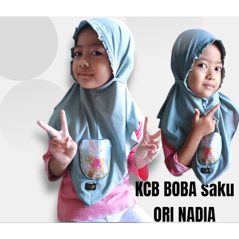 JILBAB ANAK KCB BOBA SAKU