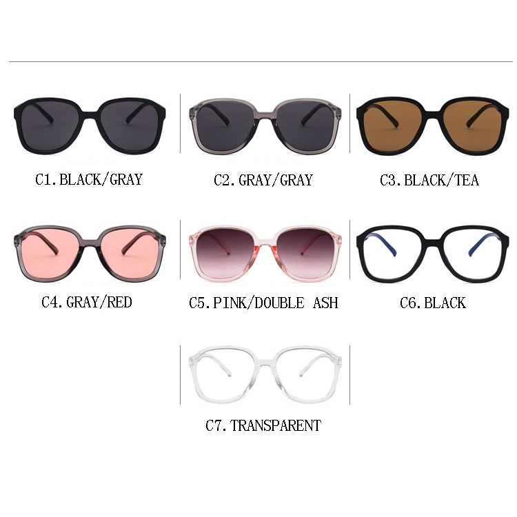 Kacamata Hitam Pria Dan Wanita Gaya Retro Serbaguna Untuk Travel