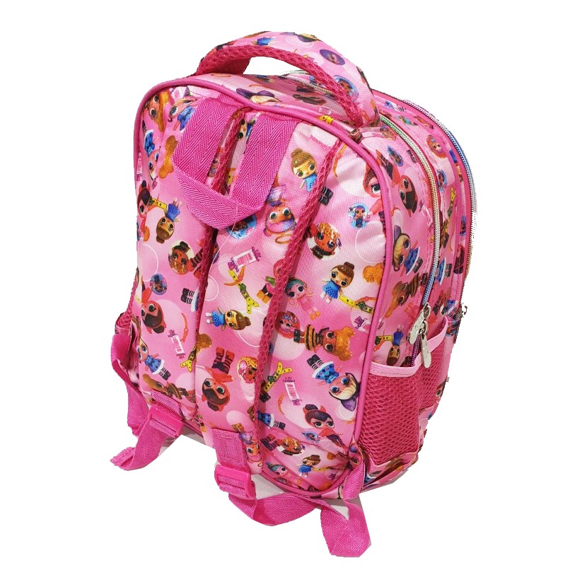 Promo RANDOM Tas Anak Ransel TK / SD LAMPU + MUSIK Gambar Anak Cewek Lengkap 5D Timbul Import