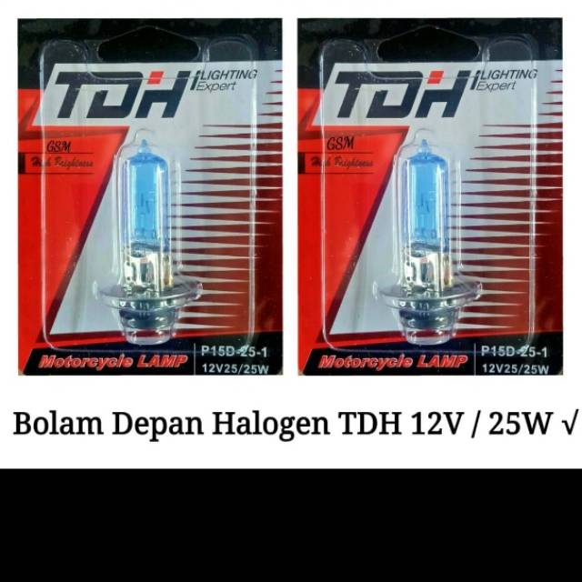 Bohlam Depan Halogen TDH Bebek Matik Motor