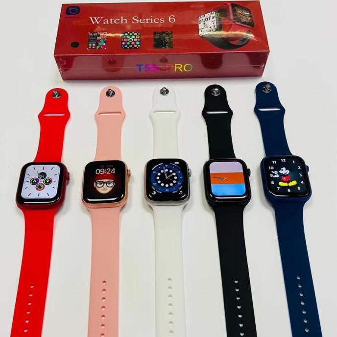 Jam Tangan Smartwatch T55+ Pro Series 6 Original Setijanika