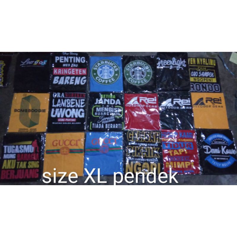 

Sedia Paket Usaha kaos tulis kata-kata lucu isi 12 pcs warna & kata-kata di kirim Rondom