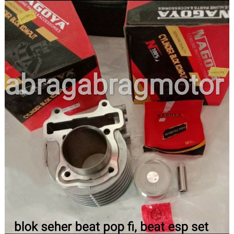 BLOK SEHER BORING SET BEAT FI BEAT ESP K44 STANDAR NAGOYA