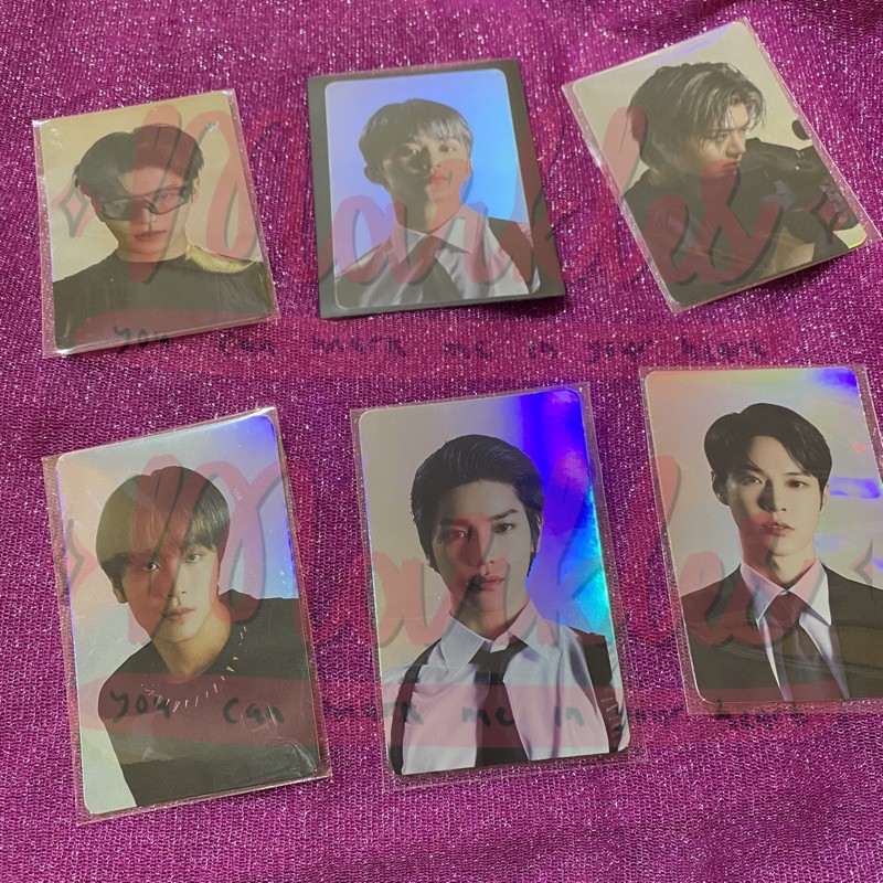 NCT 127 SG SEASON GREETINGS BENEFIT ONLY BENE ALADIN ALADDIN TAEYONG DOYOUNG TAEIL YUTA PC PHOTOCARD