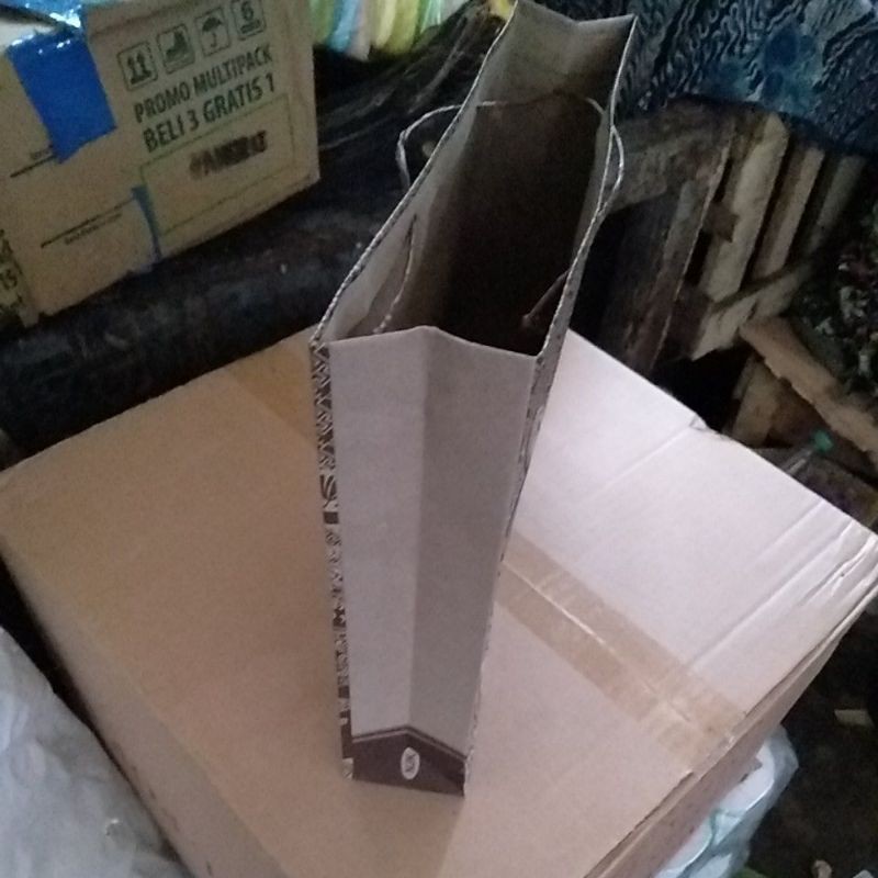 

paperbag tali kertas ukuran TANGGONG ,5 x22 x26