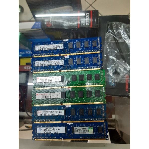 Ram pc ddr3 4gb pc 10600/12800