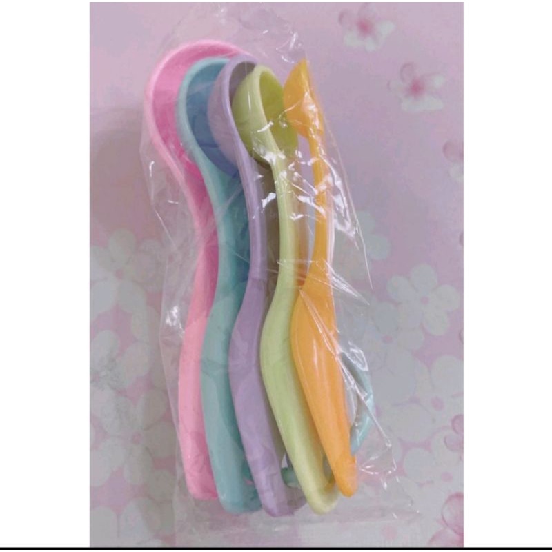 Sendok Takar Pastel Set 5 in 1 Warna Warni Ukuran Kue Air Bumbu A14