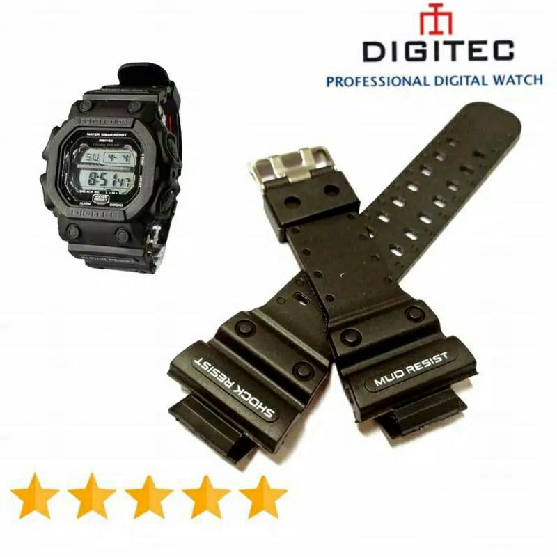 strap tali karet rubber digitec dg 2012t strap tali karet jam tangan digitec monster